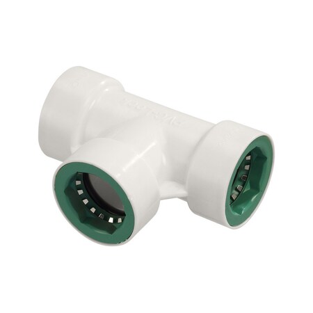 Orbit Orbit PVC-Lock 3/4 in. Push X 3/4 in. D Push Plastic Tee Connector 34770